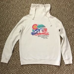 Breckenridge CO Cowl neck sweatshirt 🎿 🏔